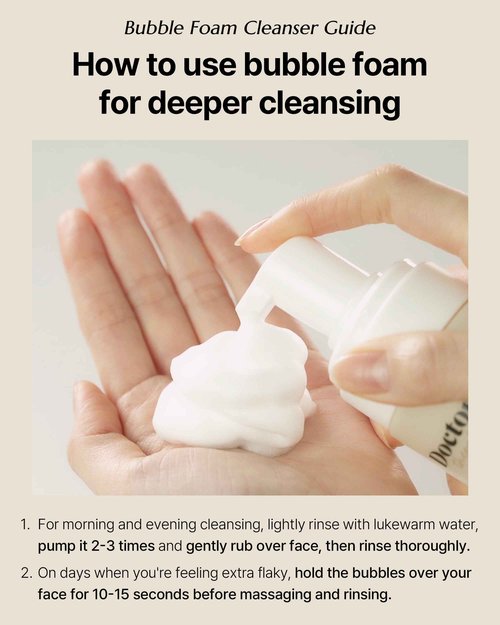 theralogic Madecell Derma Repair B5 Bubble Foam Cleanser - Panthenol & Salicylic Acid BHA - Korean Acne Calming Bubble Face Wash - Hypoallergenic, Vegan, Fragrance Free, 5.07 fl.oz.