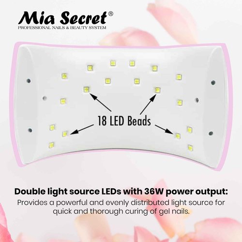Mia Secret The Arc UV LED Lamp Professional Nail System Dryer