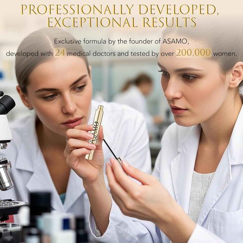 Eyelash Growth Serum – Lash Serum for Eyelash Growth with 15 Plant Extracts for Longer Thicker Fuller Lashes Nourishing Formula to Enhance Natural Beauty Hypoallergenic Oil Free lash growth serum -3ml