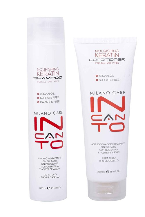Milano Care, Hair, Keratin Nourishing Shampoo and Conditioner Set