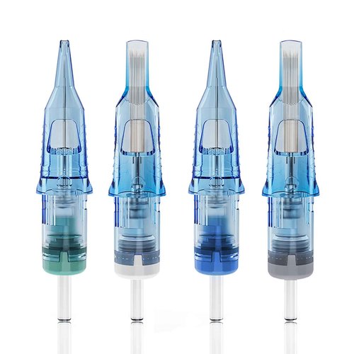 Emalla Tattoo Cartridge Needles - 20Pcs ELIOT Pro Tattoo Needles Round Liner 1207RLL Standard Tattoo Cartridges 0.35mm for Machine Artists Tattoo Supplies
