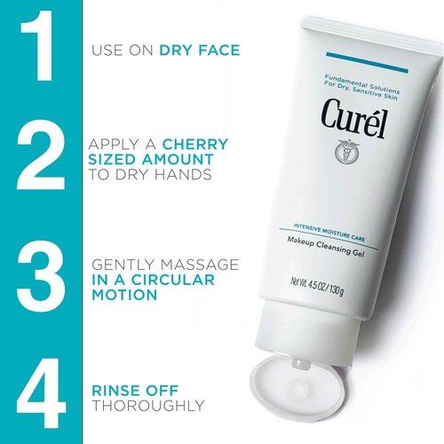 Curel Makeup Cleansing Gel and Face Wash
