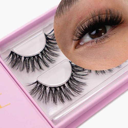 WinkClique VOLUME 2 Duo Book - DIY Eyelash Extensions 7-10 Day Wear Cluster Lashes (Set of 2 Pairs)