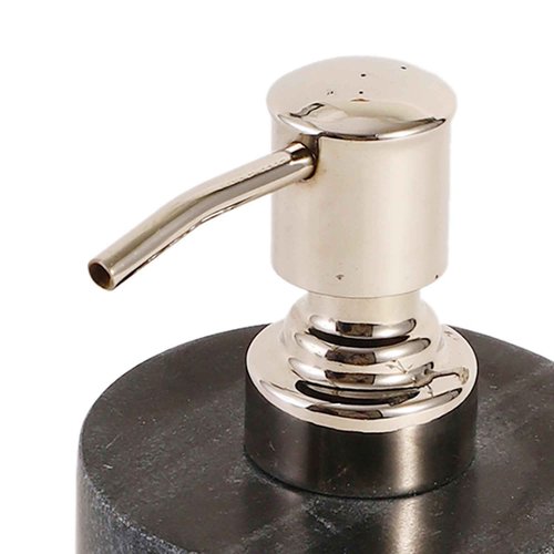 NikkisPride Marble Shampoo and Conditioner Dispenser Stone soap Pump Marble