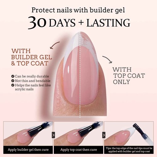 btartboxnails French XCOATTIPS & Solid Nail Gel Set