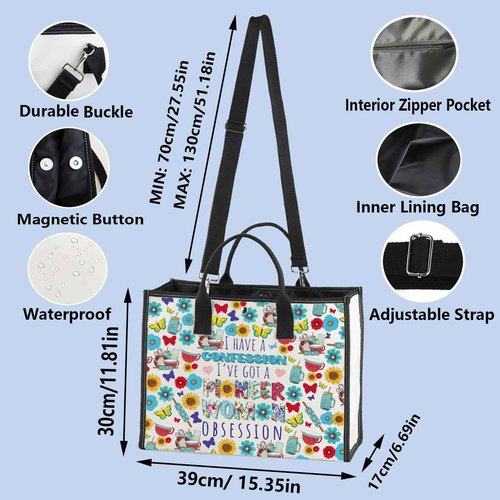 WZMPA Pioneer Cosmetic Bag Cooking Lover Gift I Have A Confession I've Got A Pioneer Obsession Zipper Bag (Have A Confession BG)
