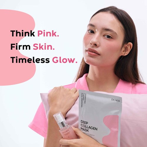 DR. WIK Deep Collagen Gel Mask – Overnight Collagen Face Mask for Pore Minimizing and Firming, Niacinamide for skin radiant, korean skin care facial mask, 38g x 4EA