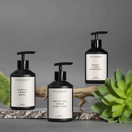 ENVIRONMENT Inspired by 5-Star Resort 1HT Hand Soap, 300ml Luxury Liquid Hand Soap (Santal | Musk) Home Essentials, Kitchen & Bathroom Soap, Hand Wash, Vegan & Cruelty-Free