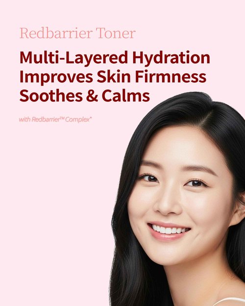 Cayclly Redbarrier Hydrating Toner | Vegan Face Toner with Peptides, Ceramide & Niacinamide for Skin Barrier Repair & Anti-Aging | Korean Skincare for Stressed, Sensitive & Dry Skin, 5.07 fl. oz.