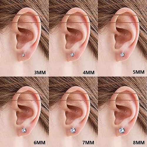 Professional Ear Piercing Gun Kit with 6 Pairs S925 Sterling Silver Earrings (18K Yellow Gold Plated)+10 Pairs 316L Surgical Stainless Steel Gun Stud Earrings