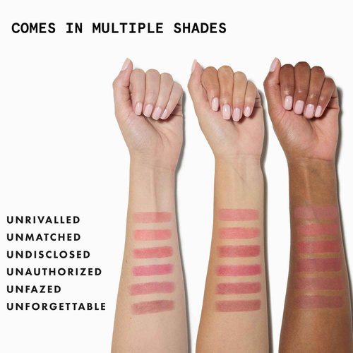 Beauty Pie Unlipstick Modern Matte Lip Tint – Unforgettable (Warm Red), Lightweight Hydrating Balm-Tint, Long-Wearing Blur-Matte Finish, 0.11 oz