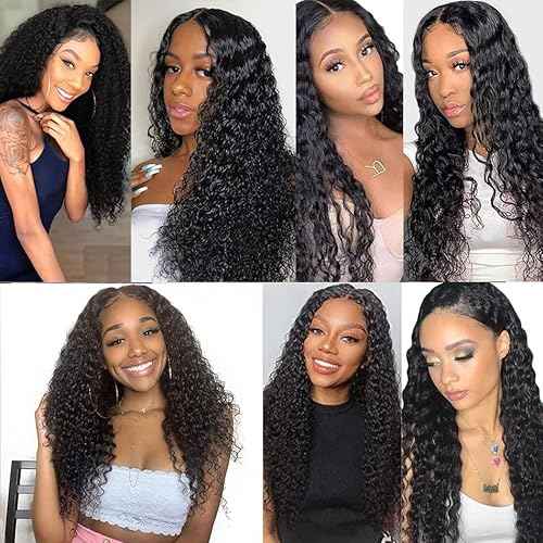 Kinky Curly Bundles Human Hair Bundles Brazilian Curly Hair Bundles 12A Virgin Curly Human Hair Bundles Curly Weave Hair Bundles Natural Black (12 14 16) ¡¦ ¡¦