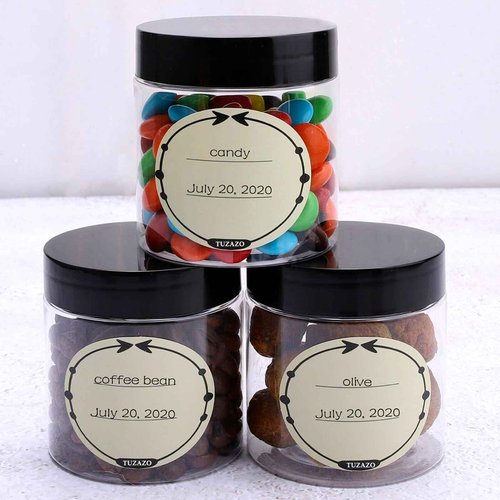 36 Pack 4 Oz Plastic Container Jars with Lids BPA Free, Empty Round Clear Cosmetic Containers Plastic Slime Jars for Lotion, Cream, Ointments, Body Butter, Makeup, Travel Storage