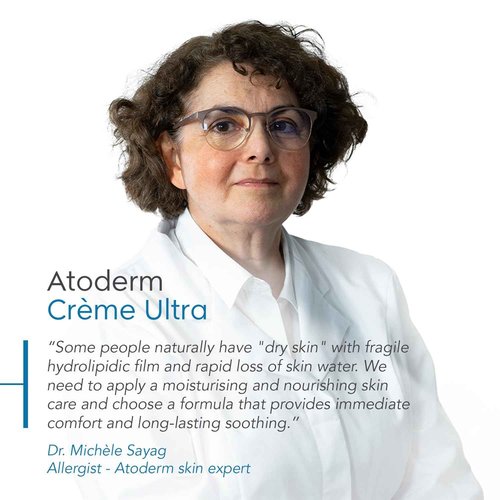 Bioderma Atoderm Cream Ultra, Hydrating Body Moisturizer for Normal to Dry Sensitive Skin