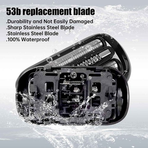 S5 Replacement Shave Head 53B Foil & Cutters Compatible with Series 5 Electric Razors for S6 5762, 5764, 6075cc, 6020s, 6040cs