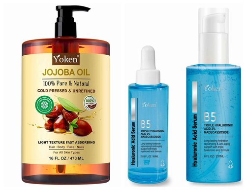Yoken Pure Jojoba Oil & Hyaluronic Acid Serum