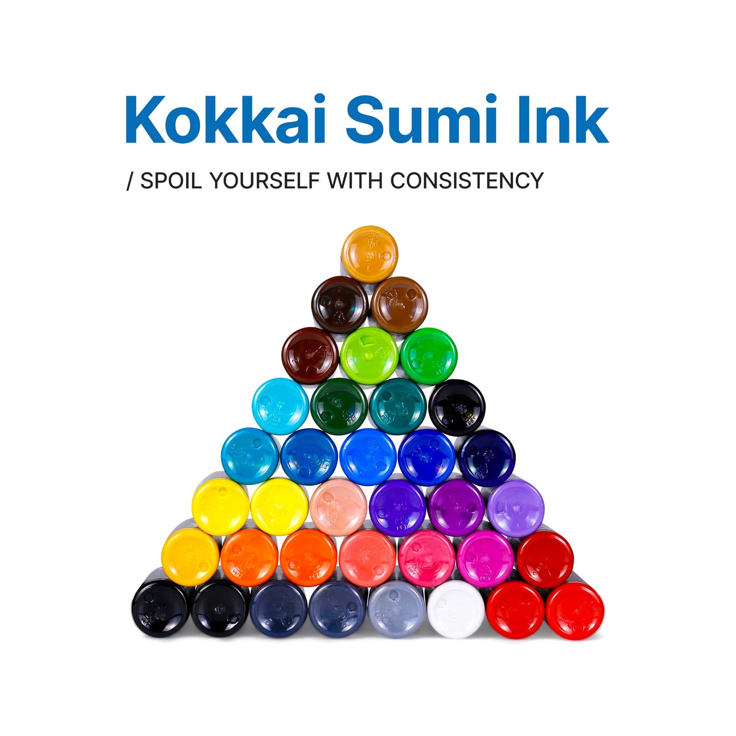 Kokkai Sumi Tattoo Ink, Premium Quality, Precision Medium Viscosity, Rich Hue, Quick Healing, Acrylic-Free, Water-Based, Ready-to-Use Ink for Precision Tattooing (Sea Dragon Green, 0.5 oz)