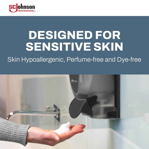 SC Johnson Professional Refresh Clear FOAM, Foam Hand Wash, Foaming Hand Soap, 1 Liter Cartridge, 2 Count, for Professional Use Only
