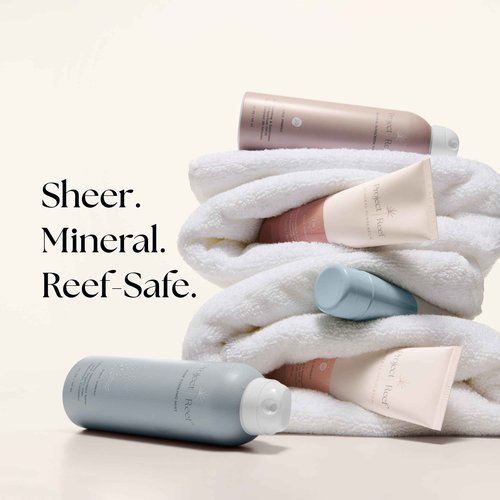 Project Reef SPF 50 Mineral Sunscreen Lotion – Hawaii Reef Act 104 Compliant Zinc Sunscreen with Natural Ingredients, Vegan, Ocean-Friendly, Water-Resistant, 3.4 fl oz