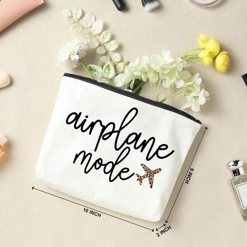 6 PCS Travel Gifts for Women - Girls Trip & Weekend Bags for Women Traveler Sister Besties Vacation Holiday Bachelorette Party Cosmetic Bag
