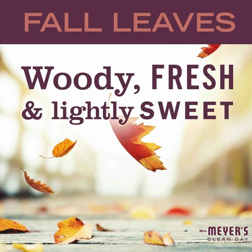 Mrs. MEYER'S CLEAN DAY Variety, 1 Liquid Hand Soap, 12.5 OZ, 1 Liquid Dish Soap, 16 OZ, 1 CT (Fall Leaves)