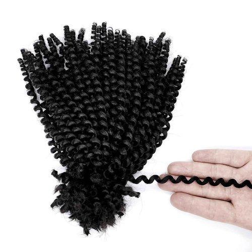 Linkmai 16 Inch Afro Kinkys Bulk Human Hair for Dreadlocks Making, Repairing and Extending,100% Afro Kinky Curly Human Hair Bulk Best Range100g/Pack Can be Dyed