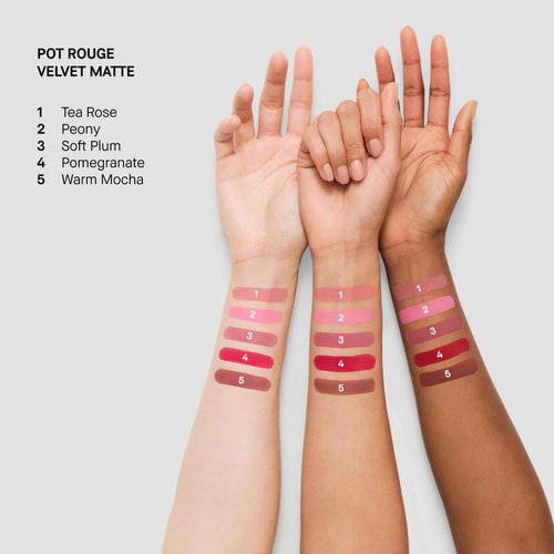 Bobbi Brown Pot Rouge Velvet Matte | Whipped Cream-to-Powder Blush for Blur Effect | 2-in-1 for Cheeks & Lips, 0.29 Ounce, Soft Plum