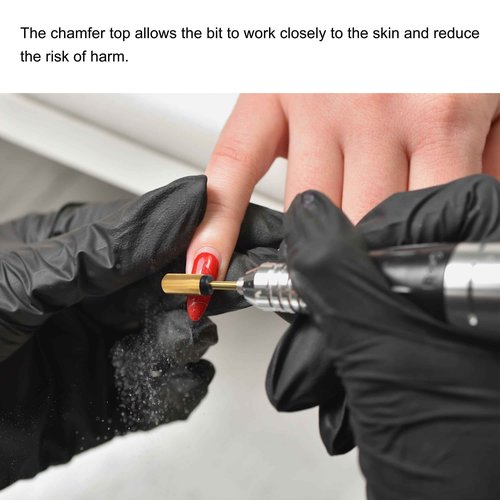 MIRACLE 3/32" Nail Drill Bits Large Barrel with Chamfer Shape Head for Electric Drill Machines l (Extra Fine)