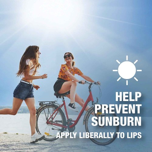 CoreTex Sun X 50 Lip Balm SPF 50 with Resealable Travel Bag - Pack of 15 Sunscreen Lip Balms (Protects Against UVA/UVB Rays) - Water Resistant Up to 80 Minutes and Free of Parabens & Oxybenzone