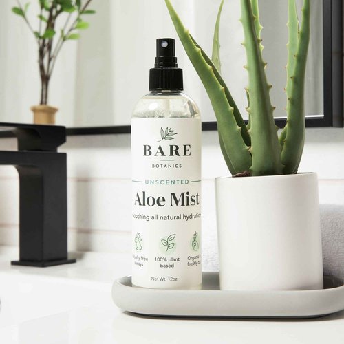 Bare Botanics Aloe Vera Mist + Coconut Vanilla Body Salt Scrub