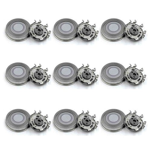 SH30 Replacement Heads for Philips Norelco Shaver Series 3000, 2000, 1000 and More (9 PACK)