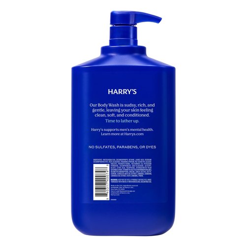 Harry's Men's Body Wash - Wildlands - 30 fl oz - Shower Gel for Men - No Parabens, Sulfates, or Dyes (Pack of 3)