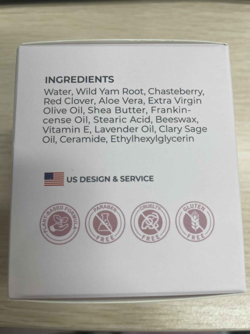 Wild Yam Cream 4oz, Organic Balancing Cream for Women, Deep Nourishment and Hydration, Made With Wild Yam Root, Chaste Tree Berry and Red Clover