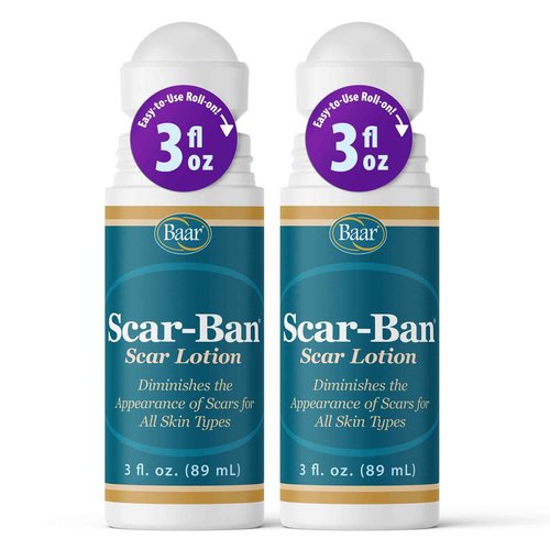 Baar Scar Ban Roll On, 3 oz. (Pack of 2)