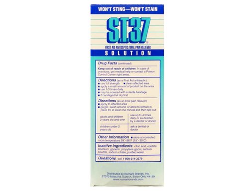 S.t.37 Liquid Mouth Wash - 8 Oz, Pack of 2