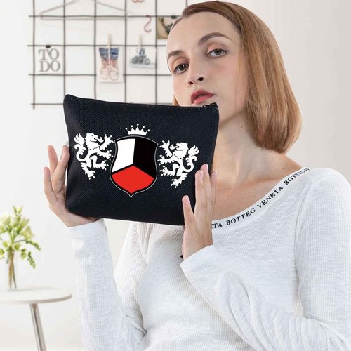 BWWKTOP Latin Music Cosmetic Makeup Bag Mexico Band Fans Gifts Music Makeup Zipper Pouch Bag Singer Merchandise (rdmusic bl)