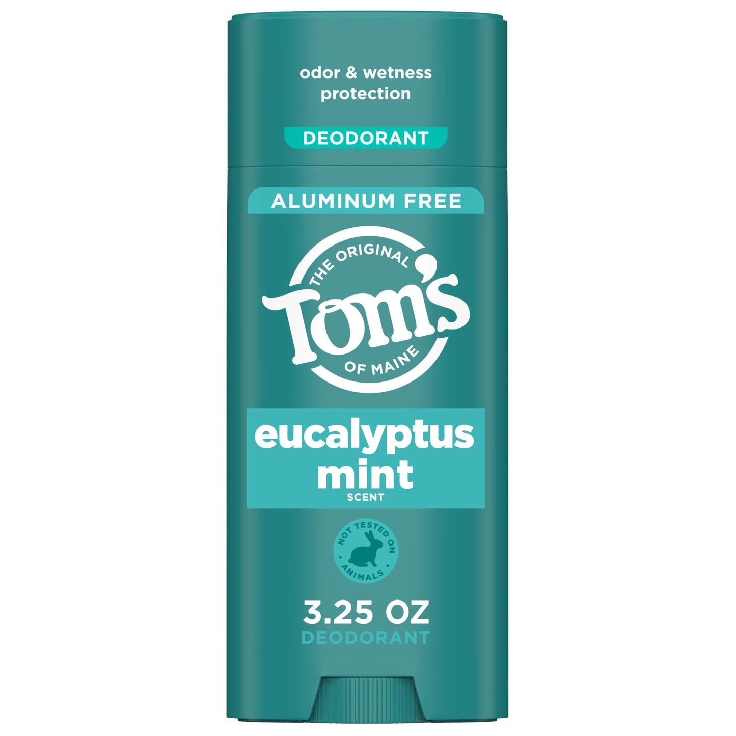 Tom's of Maine Complete Protection Aluminum-Free Natural Deodorant, Eucalyptus Mint, 3.25 OZ