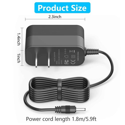 5V 350MA Charger for Remington Shaver, Trimmer Power Cord Compatible with Remington PG525D PG6025B PG6015 PG6020 PG6111 All-in-One Grooming Kit,Trimmer, Men's Shaver, Clippers