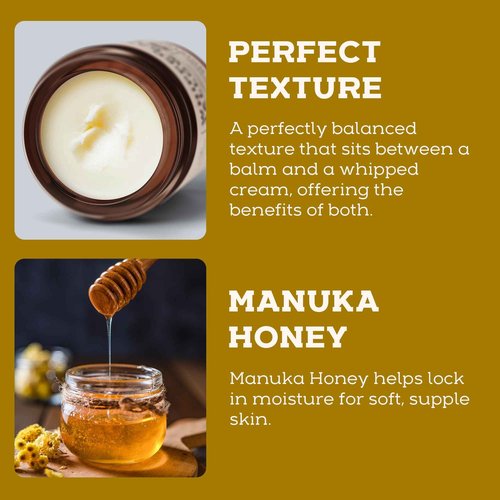 Beef Tallow for Skin - Tallow and Honey Balm For Face - Gift Ready - Tallow Face Moisturizer - Beef Tallow Moisturizer - Tallow Balm - Grass Fed Beef Tallow For Skin - Tallow Face Cream Lotion