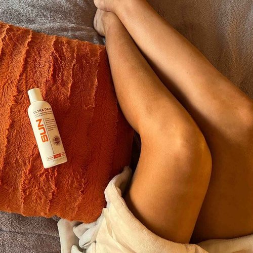 Sun Laboratories By Giesee Ultra Dark Self Tanning Lotion 8 oz Two Pack - Self Tanning Lotion, Self Tanner, Tanning Lotion - Sunless Tanner, Instant Tanning Lotion, Travel Size
