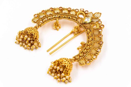 INDIAN TRADITIONAL HAIR ACCESSORIES BUN PIN 1 COUNT