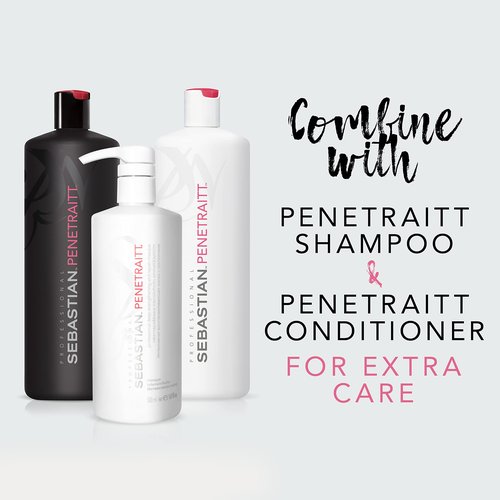 Sebastian Professional Penetraitt Deep Repair & Strengthening Masque | For Damaged & Color Treated Hair | 16.9 fl oz