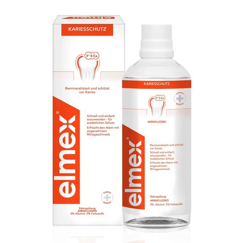 Elmex "Kariesschutz" Anti-Cavity Mouthwash 400 ml by Elmex