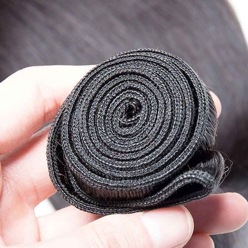 #1B Human Hair Bundles Body Wave Bundles 18 20 22 Inch Natural Color Body Wave Bundles 3 Bundles Human Hair Extensions Double Weft Unprocessed Brazilian Virgin Hair 50 Grams Per Bundle