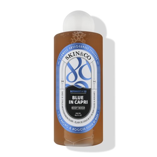 SKIN&CO Roma Blue In Capri Shower Gel, 7.7 Fl Oz