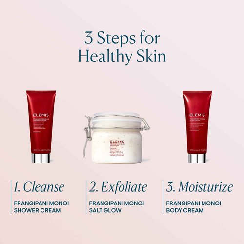 ELEMIS Frangipani Monoi Body Cream, Luxurious Body Cream, 6.7 Fl Oz