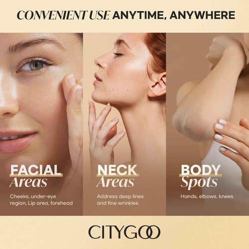 CITYGOO Retinol Eye Stick With Collagen, Hyaluronic Acid For Dark Circle, Under Eye Cream Anti Aging, For Puffiness and Bags Reduces Fine Lines