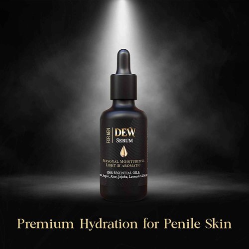 Dew Serum Penile Moisturizer Serum for Dry Skin - Dermatologist Approved - Essential Oils Help Relieve Soreness, Itching 1 Ounce