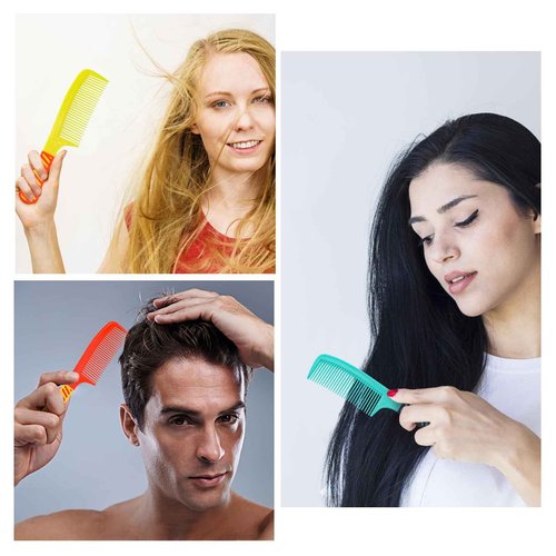 Disposable Combs in Bulk - Widen Individually Wrapped Sturdy Hair Combs for Women, Men & Homeless - 100 Pack (Colorful) for Hotel, Shelter, Nursing Home, Charity & Church