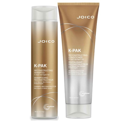 Joico K-PAK Daily Shampoo & Conditioner Set to Repair Damage, 10.1-Ounce